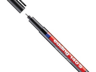 Marker permanentni 0,3mm Edding 140 S crni