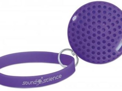 Zvučnik SOUND SCIENCE Atom Glowing Bluetooth 3W - Purple