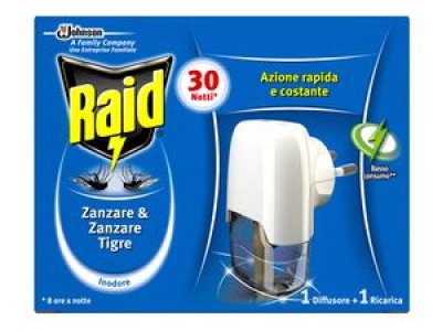 Aparat el. za uništavanje komaraca Raid + 1bočica 21ml