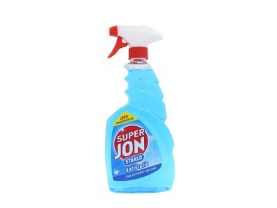 Sredstvo za pranje stakla s pumpicom 650ml Super Jon antistaic