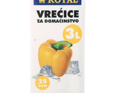 Vrećica za duboko zamrzavanje 3l Pe-ld 25/1