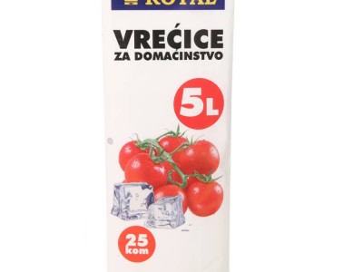 Vrećica za duboko zamrzavanje 5l Pe-ld 25/1