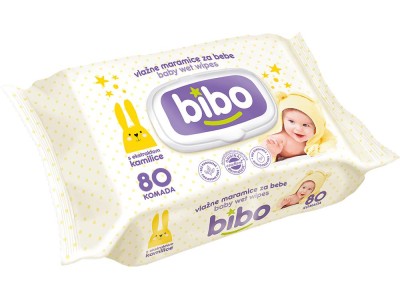 Maramice vlažne baby 80/1 Bibo kamilica