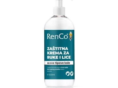 Krema zaštitna za ruke i lice RenCo 500ml