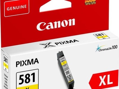 Tinta CANON CLI-581 XL Yellow original