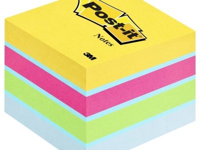 Blok samoljepljivi  51x51mm 400 listova Post-it 3M 2051U