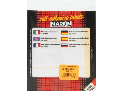 Etiketa slep 100x46 Markin 10051 10/1