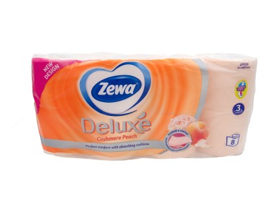 Papir toaletni u roli 3-slojni 8/1 breskva Zewa