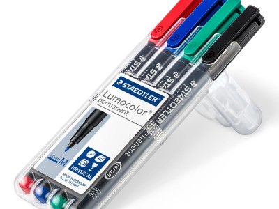 Marker permanentni 1,0mm CD/DVD Staedtler Lumocolor 317 4/1