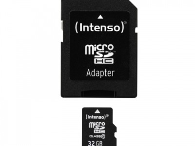 Memorijska kartica Micro Secure Digital  32GB INTENSO Class10 SDHC + Adapter