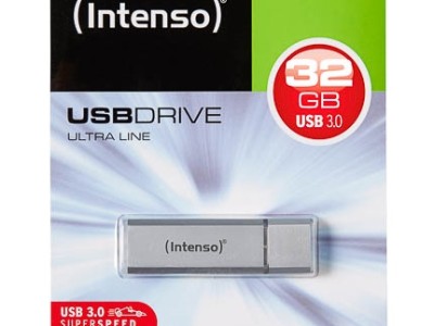 USB 3.0 Flash drive  32GB INTENSO Ultra Line - srebrni