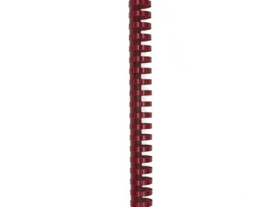 Spirala plastična za uvez do 245 listova 28mm 50/1 okrugla crvena