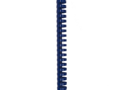 Spirala plastična za uvez do 245 listova 28mm 50/1 okrugla plava
