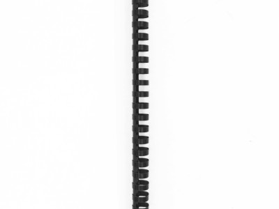 Spirala plastična za uvez do 280 listova 32mm 50/1 ovalna crna