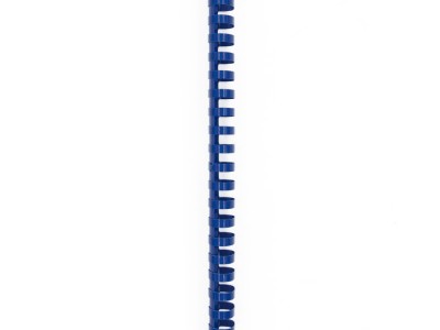 Spirala plastična za uvez do 280 listova 32mm 50/1 ovalna plava
