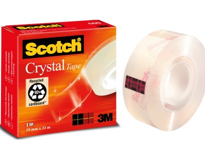 Selotejp uredski 19/33 nevidljivi 1/1 Scotch 3M 600 - Crystal