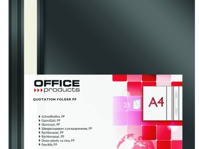 Fascikl euromehanika  A4 Office products 1/1 crni