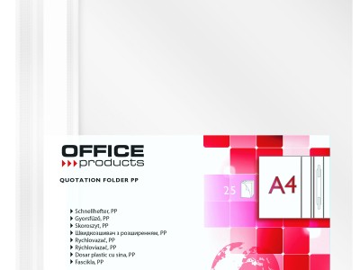 Fascikl euromehanika  A4 Office products 1/1 bijeli