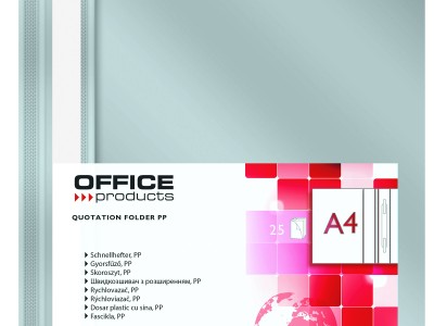 Fascikl euromehanika  A4 Office products 1/1 sivi