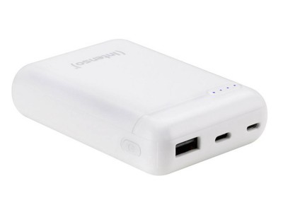 Power Bank 10000mAh INTENSO XS10000 - Micro USB + USB-C - White