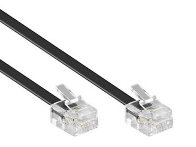 Kabel telefonski RJ11-M<=>RJ11-M  2m