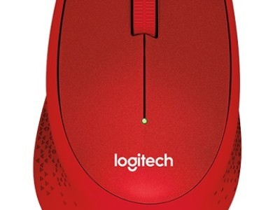 Miš LOGITECH M330 Wireless Silent Plus - Red