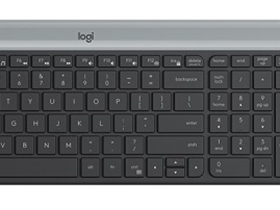 Tipkovnica LOGITECH MK470 Wireless Desktop (tipkovnica+miš) Graphite