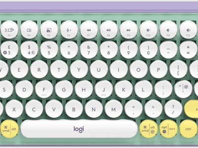 Tipkovnica LOGITECH POP Keys Mechanical w/ emoji key - Daydream Mint