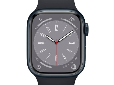 Smart watch APPLE SERIES 8 GPS, 41mm Midnight Aluminium - mnp53bs/a