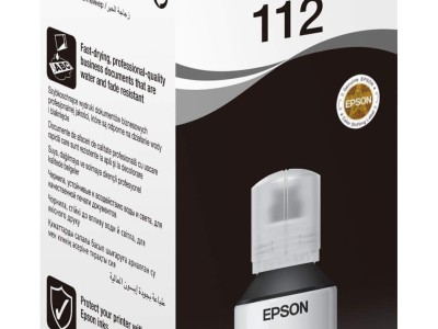 Tinta EPSON EcoTank 112 Black original