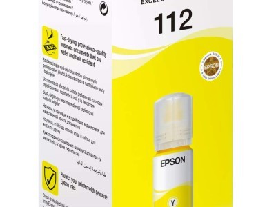 Tinta EPSON EcoTank 112 Yellow original