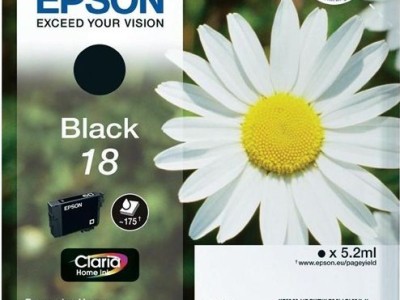 Tinta EPSON T1801 black 18 original