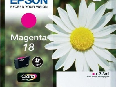 Tinta EPSON T1803 magenta 18 original