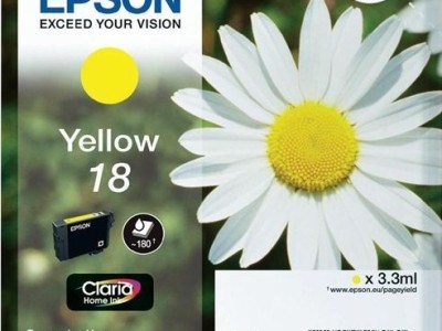 Tinta EPSON T1804 yellow 18 original