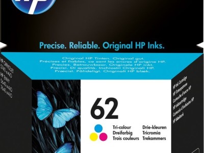 Tinta HP C2P06AE Tri-color No.62 original