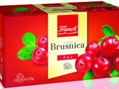 Čaj FRANCK Brusnica omot  55g 20/1