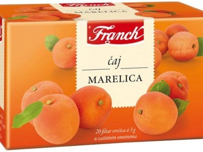 Čaj FRANCK Marelica omot 60g 20/1