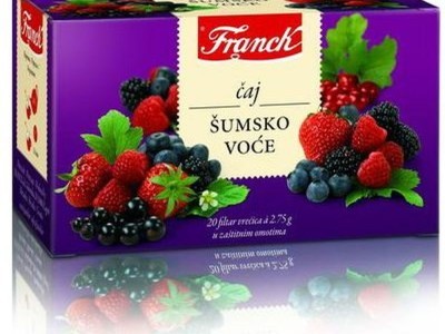 Čaj FRANCK Šumsko voće omot 55g 20/1