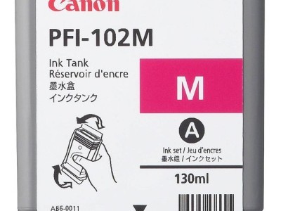 Tinta CANON PFI-102M Magenta original