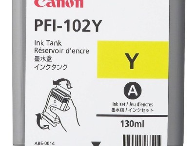 Tinta CANON PFI-102Y Yellow original