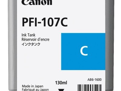Tinta CANON PFI-107C Cyan original
