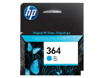 Tinta HP CB318EE Cyan No.364 original