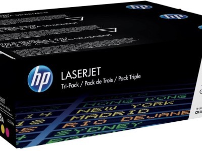 Toner HP CE321A + CE322A + CE323A = CF371AM Pak 3/1 original