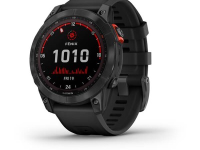 Smart watch GARMIN Fenix 7 SOLAR Tamnosivi s crnim remenom - 010-02540-11