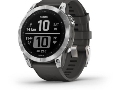 Smart watch GARMIN Fenix 7 Srebrni s grafitno sivim remenom - 010-02540-01