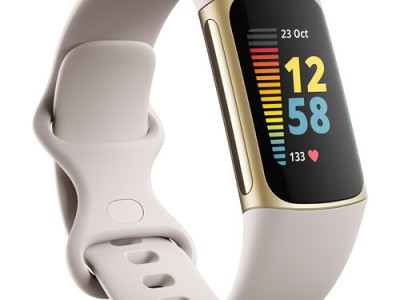 Smart watch FITBIT Charge 5 Gold/Lunar White - FB421GLWT