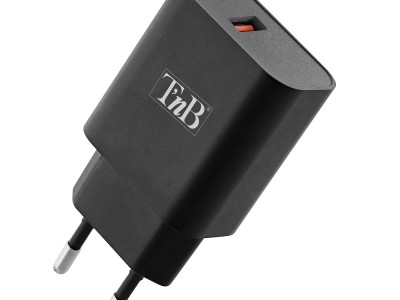 Adapter za napajanje T'nB 220V=>USB Type C + A - kucni punjac 3A - brzi - 30W