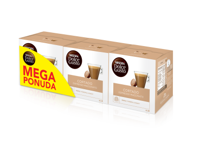 NESCAFE Dolce Gusto Cortado 302,4g (48 kapsula) MEGAPACK