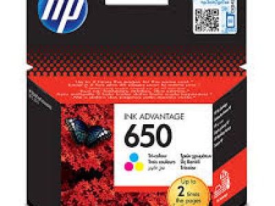 Tinta HP CZ102AE Tri-color No.650 original