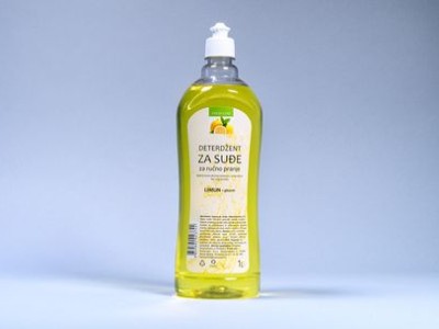 Deterdžent za ručno pranje posuđa 1000ml Fresh line limun